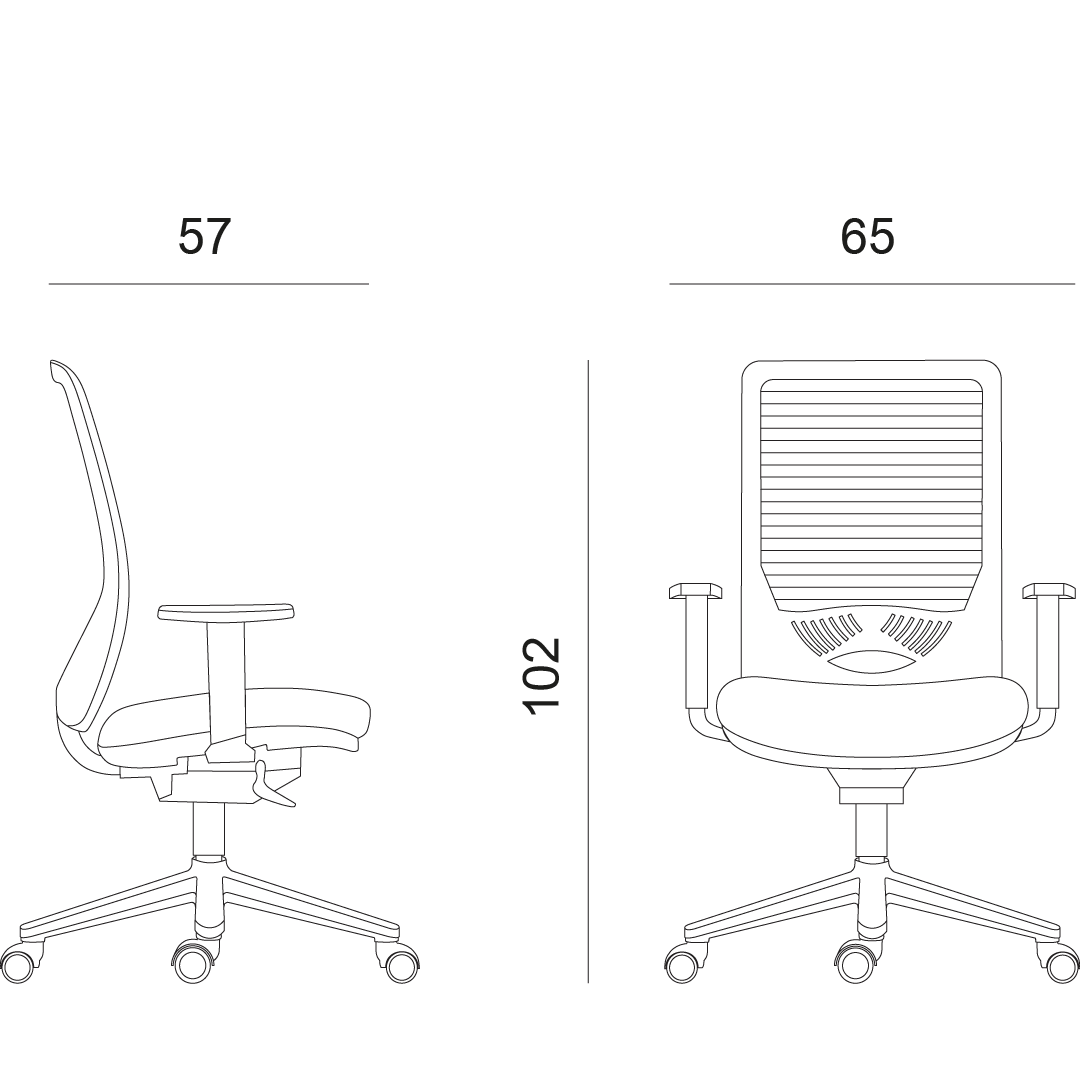 disegno tecnico seduta beo