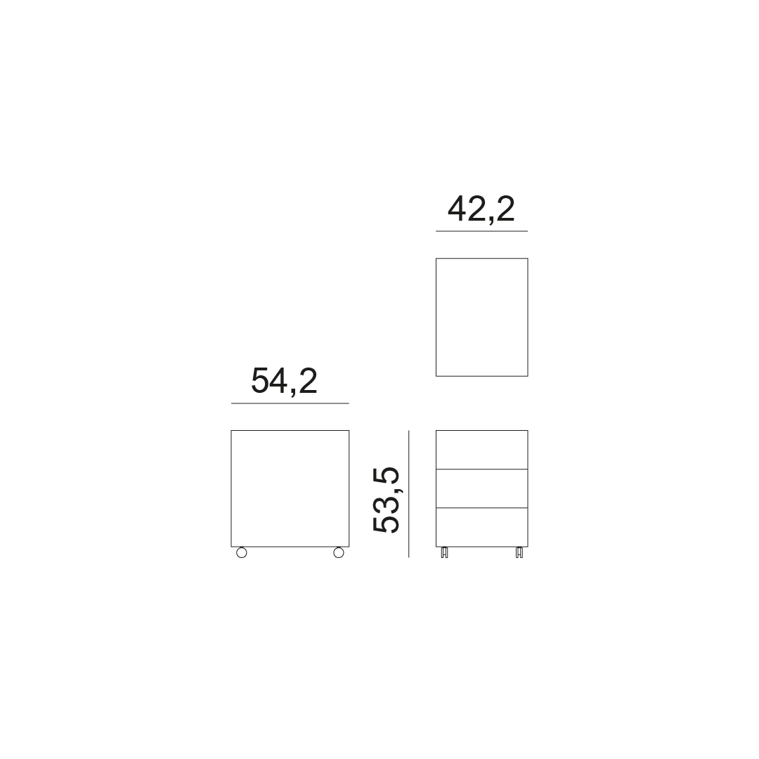 disegno tecnico tavolo ermes