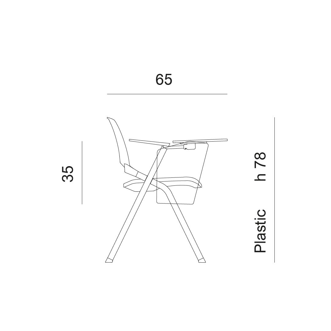 disegno tecnico seduta ken