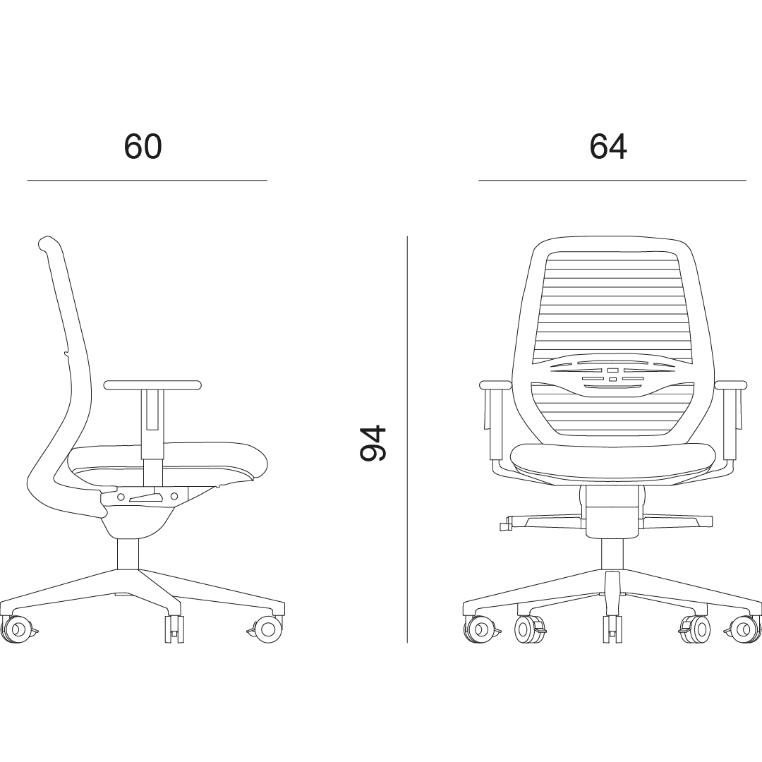 disegno tecnico seduta ozium